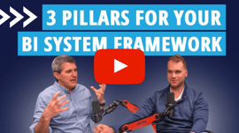 3 Pillars for Your BI System Framework
