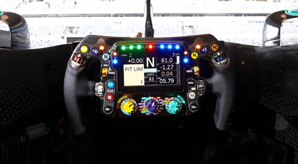 F1 cockpit