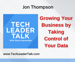 Jon guests on Tech Leader Talk - 090