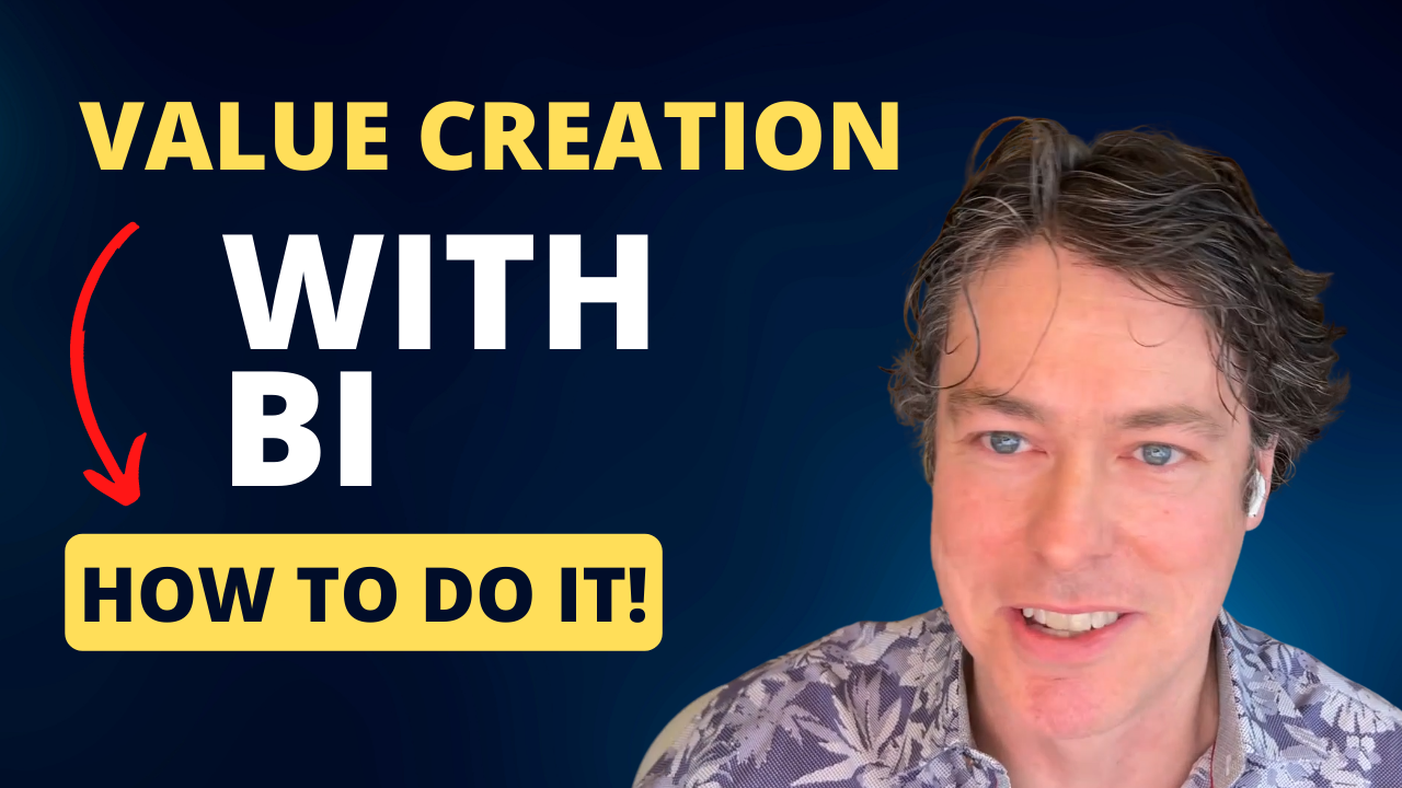 Brian T. O'Neill on Value Creation with BI